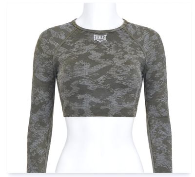 Everlast Long Sleeve Crop Top